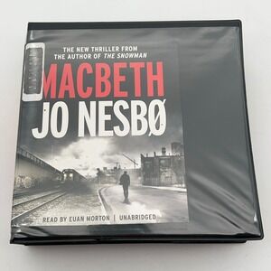 Macbeth Jo Nesbo Audiobook 14CD Unabridged Euan Morton Thriller